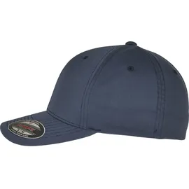 Flexfit Recycled Polyester Baseballkappe blau S/M