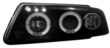 Kristall-Scheinwerfer Angel Eyes VW PASSAT 3B/B5 (97-00) - schwarz