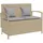 vidaXL Gartenbank 112 x 56 x 87 cm Beige