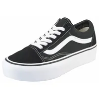Vans Old Skool Platform Black / White 43