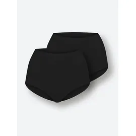 SCHIESSER Maxislip 2 St. Schwarz 42