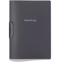 DURABLE Bewerbungsmappen Job DIN A4 anthrazit