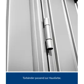 Hörmann Gerätehaus Berry Classic 2,59 x 2,48 m Weiß