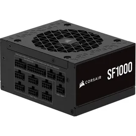 Corsair SF1000 (2024) Vollständig Modulares Geräuscharmes 80 Plus Platinum ATX-Netzteil – ATX 3.1-Kompatibel – PCIe 5.1-Fähig – SFX-to-ATX-Halterung im Lieferumfang Enthalten – Schwarz