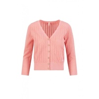 Blutsgeschwister Cardigan Sweet Petite - pink pigtail knit L