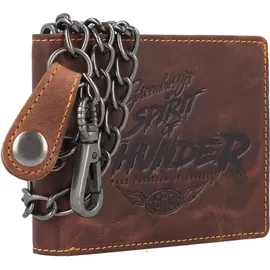 GREENBURRY Racing Collection Darlington Geldbörse Herren Leder braun