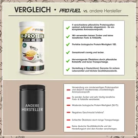 ProFuel V-PROTEIN vegan 4K Blend Vanilla Ice Cream Pulver 750 g
