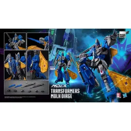 ThreeZero Transformers MDLX Actionfigur Dirge 20 cm
