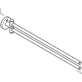 Grohe Essentials Handtuchhalter 2-armig schwenkbar, chrom