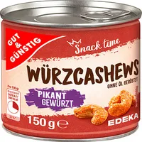 Gut&Günstig Würzcashews pikant gewürzt 150,0 g