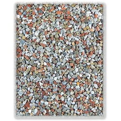 Terralith Farbmuster Marmorsteinteppich -mix bergamo-, Körnung: fein (2-4 mm)