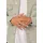 KUZZOI Ring Basic Herren Siegelring Oval Emaille 925Er