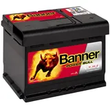 Banner POWER BULL 12V 60Ah P6009 540A/EN Autobatterie Batterie 55Ah 56Ah 62Ah