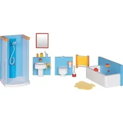 GOKI 51541 Puppenmöbel Badezimmer