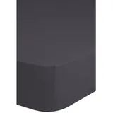 Good Morning Spannbettlaken Baumwolle 100 x 200 cm grau