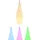 GLOBO Außen Stand Steck Lampe (inkl. RGB LED)  - weiß