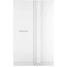 laundreezy Eckschrank 100 x 162 x 68 cm Weiß