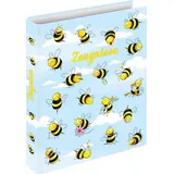 RNK 46495 - Zeugnisringbuch Crazy Bees“ DIN A4 4 Ring-Mechanik, 1 Stück