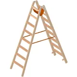 Layher Holzstehleiter 2 x 8 Stufen (1020.008)