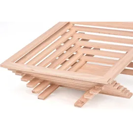 Metrie 200 Stück 1/4 Holzstäbchen