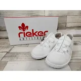Rieker Damen Halbschuhe 52854 reinweiss/weiss Gr.: 41