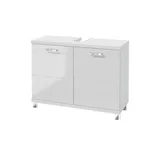 Möbel Kraft Waschbeckenunterschrank 80 x 60 cm Weiß