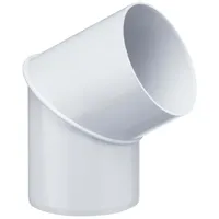Inefa 60 Grad PVC DN 75 für Fallrohr, Weiß