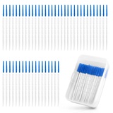 Interdentalbürsten, Dual-Use Interdentalbürsten, Silikon Zahnseide Picks Dental Picks Interdentalbürste Zahnstocher Zahnbürsten Zahnbürste Picks für Zahnspangen Orale Reinigung (120)