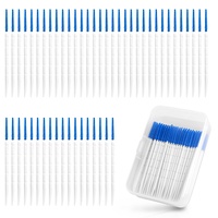 Interdentalbürsten, Dual-Use Interdentalbürsten, Silikon Zahnseide Picks Dental Picks Interdentalbürste Zahnstocher Zahnbürsten Zahnbürste Picks für Zahnspangen Orale Reinigung (120)