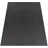 KADIMA DESIGN FLACHWEBTEPPICH, einfarbig, aus Polypropylen, Anthrazit 60 x 100% cm