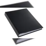 Rillstab Sichtbuch Original A4 Schwarz 80 Hüllen