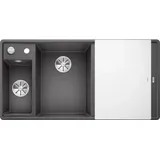 Blanco Axia III 6 S-F links Flächenbündig granitfelsgrau Handbetätigung 990 x 500 mm