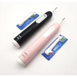 Oral-B Pro 1 Doppelpack schwarz/pink + 2. Handstück
