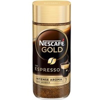 Nescafé Nescafe Kaffee Gold Espresso, löslicher Kaffee, im Glas, 100g