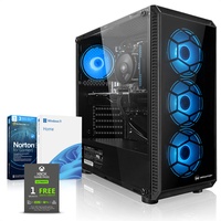 Megaport Gaming PC Nvidia GeForce GTX 1650 4GB • AMD Ryzen 5 5600 6 x 4.40 GHz Turbo • Windows 11 • 16GB 3200 MHz DDR4 • 500GB M.2 SSD • WLAN • Gamer pc Computer Gaming rechner