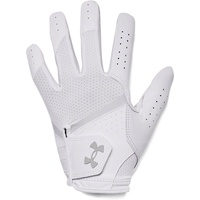 Under Armour Women's UA Iso-chill Golf Glove white -halo gray halo gray (100-014) M Left
