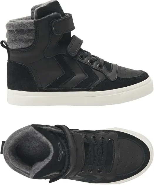 Hummel Stadil Winter High Sneaker Kids Schwarz F2001