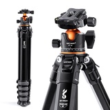 K&F Concept 178cm/70 Zoll Alu Kamera Stativ, Camera Tripod mit Sonder-Stativbeine für Reise, Mutate Series M1+BH-35L
