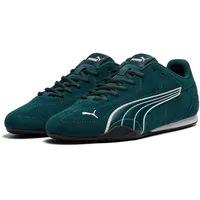 Puma Erwachsene Catch Sneakers 45, Green terrain White Black