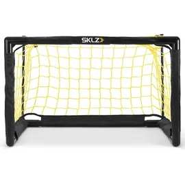 Sklz Pro Mini-Fußballtor mit Ball - Schwarz/Gelb