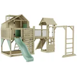 OUTDOORTOYS Spielturm Luna Mintgrün Holz