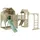OUTDOORTOYS Spielturm Luna Mintgrün Holz