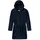 SCHIESSER Morgenmantel Teddy-Fleece Comfort-Fit dunkelblau XL