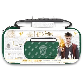 Trade Invaders Freaks and Geeks Harry Potter Slim Tasche für Switch und Switch OLED Slytherin Grün