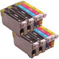 Kompatibles Set 10x Druckerpatrone für Epson 35XL WorkForce Pro WF4720 WF4720DWF WF4725 WF4730 WF4730DTWF WF4735 WF4735DTWF WF4740 WF4740DTWF von ABC