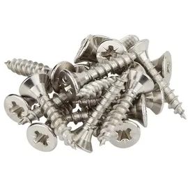 SOTech 1 Set Befestigungsschrauben 3 x 16 mm Edelstahl für 1000 mm Stangenscharnier Klavierband Türscharnier Bandscharnier von