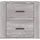 vidaXL Nachtschrank Grau Sonoma 50 x 36 x 47 cm