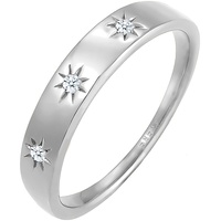 Elli DIAMONDS Verlobung Astro Diamant (0.045 ct.) 585 Weißgold Ringe Damen