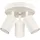 Sollux Lighting Deckenlampe 3 Flammig rund Aluminium beige