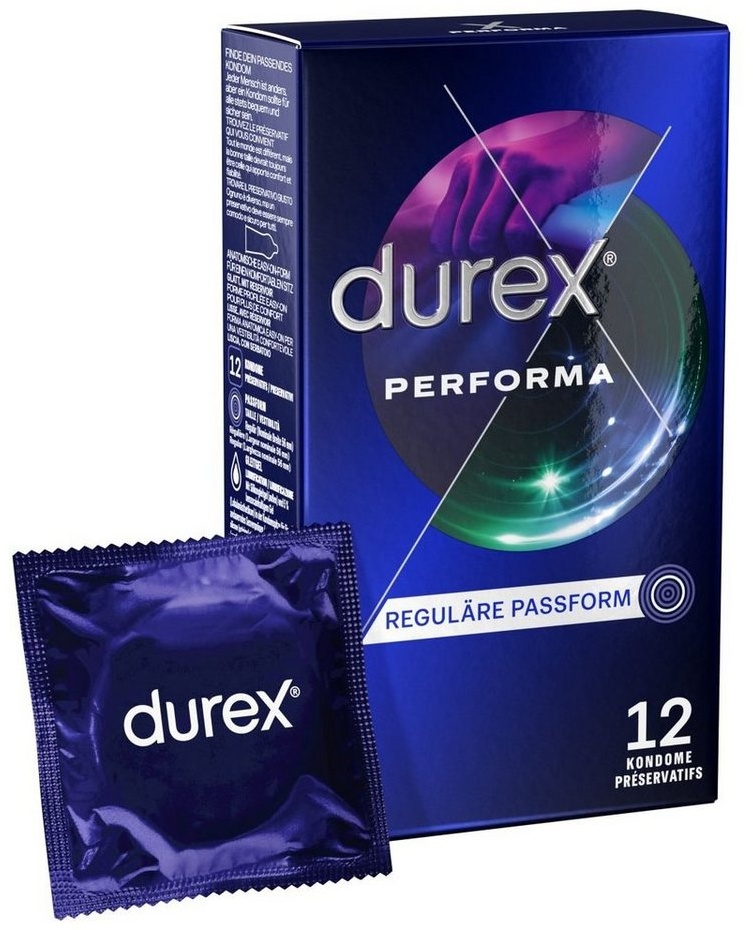 durex Einhand-Kondome DUREX Performa 12 St. weiß